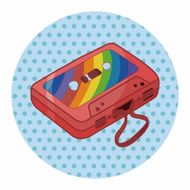 Audiotape theme elements N28