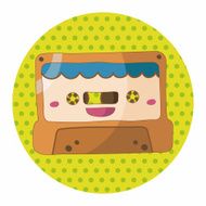Audiotape theme elements N34