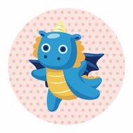 dragon theme elements vector eps N41