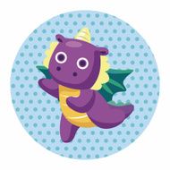 dragon theme elements vector eps N42