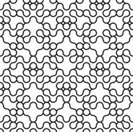 Seamless Vintage Geometric Pattern N11