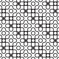 Seamless Vintage Geometric Pattern N31