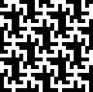 Seamless Vintage Geometric Pattern N53