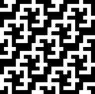Seamless Vintage Geometric Pattern N55
