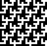 Seamless Vintage Geometric Pattern N56