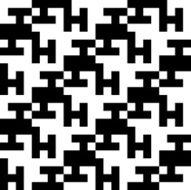Seamless Vintage Geometric Pattern N75