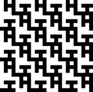 Seamless Vintage Geometric Pattern N76