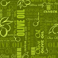 Olive oil seamless pattern N6