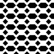 Seamless Vintage Geometric Pattern N93