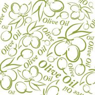 Olive oil seamless pattern N17