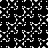 Seamless Vintage Geometric Pattern N125