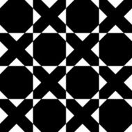 Seamless Vintage Geometric Pattern N129