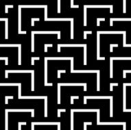 Seamless Vintage Geometric Pattern N134