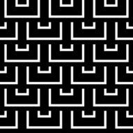 Seamless Vintage Geometric Pattern N141