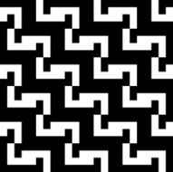 Seamless Vintage Geometric Pattern N159