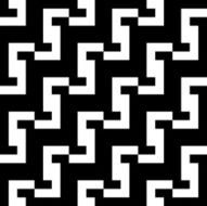 Seamless Vintage Geometric Pattern N161