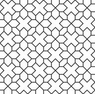 Seamless Girih Geometric pattern N9