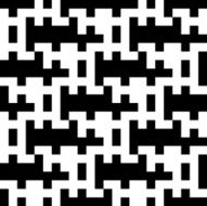 Seamless Vintage Geometric Pattern N163