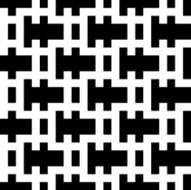 Seamless Vintage Geometric Pattern N169