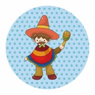 Mexican theme elements N54