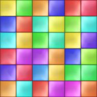 Abstract Colorful Squares Mosaic Pattern Vector N2