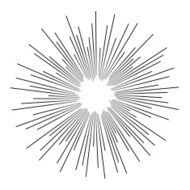 Vintage monochrome star rays Vector