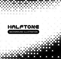 halftone background N13