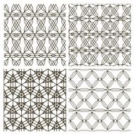 Vector universal different vector seamless patterns tilin Endless texture can