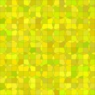 Yellow Geometric Circle Background