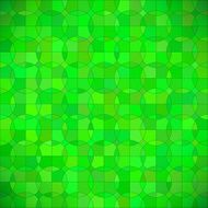 Green Geometric Circle Background