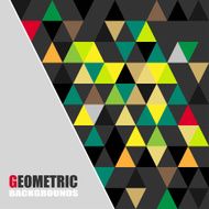 vector geometric background N41