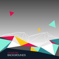 vector geometric background N47