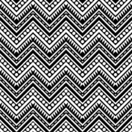Zigzag Contrast Seamless Pattern