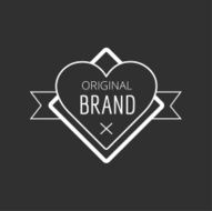 Vintage Hipster Design Element for Vector Logo N3