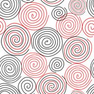 Spiral seamless pattern background