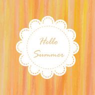 light line orange yellow tone with stripe string slanting