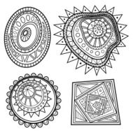Set of Deco Abstract Elements