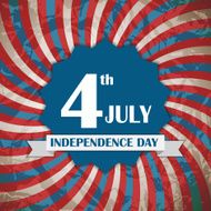 Independence Day Poster Vector Illustration N34