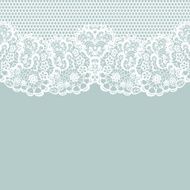 Vintage lace invitation card N46