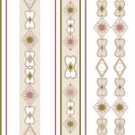 Seamless abstract pattern texture geometric brown white background N2