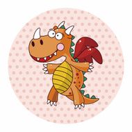 dragon theme elements vector eps N49