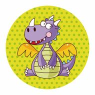 dragon theme elements vector eps N50