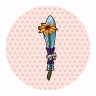 flower bouquet theme elements vector eps N42