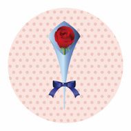 flower bouquet theme elements vector eps N47