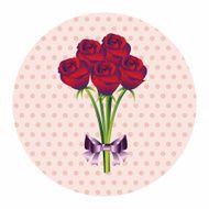 flower bouquet theme elements vector eps N51