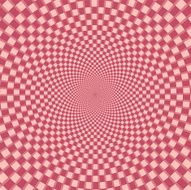 Retro Vintage Hypnotic Background Vector Illustration N8