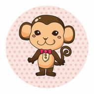 animal cartoon theme elements N114