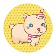 animal cartoon theme elements N115