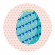 easter egg theme elements background eps10 N43