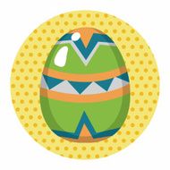 easter egg theme elements background eps10 N46